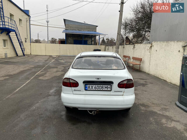 Белый Дэу Ланос, объемом двигателя 1.5 л и пробегом 293 тыс. км за 1600 $, фото 1 на Automoto.ua