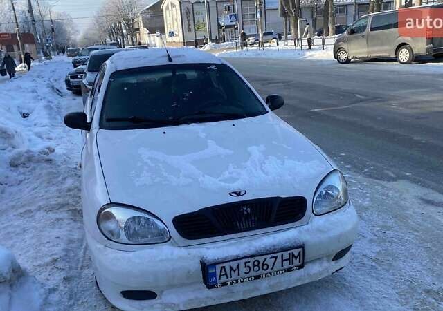 Білий Деу Ланос, об'ємом двигуна 1.5 л та пробігом 228 тис. км за 1899 $, фото 1 на Automoto.ua