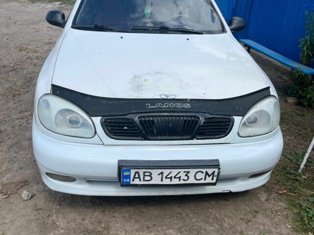 Белый Дэу Ланос, объемом двигателя 1.5 л и пробегом 240 тыс. км за 1202 $, фото 1 на Automoto.ua