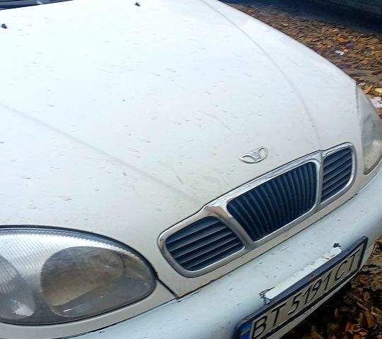 Белый Дэу Ланос, объемом двигателя 1.5 л и пробегом 0 тыс. км за 1200 $, фото 1 на Automoto.ua