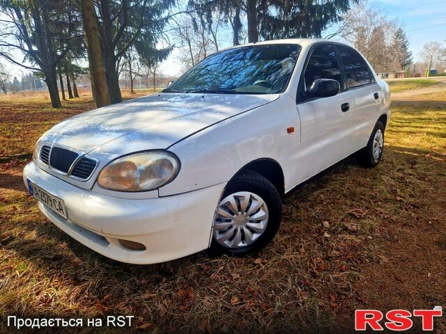 Белый Дэу Ланос, объемом двигателя 1.5 л и пробегом 241 тыс. км за 1850 $, фото 1 на Automoto.ua