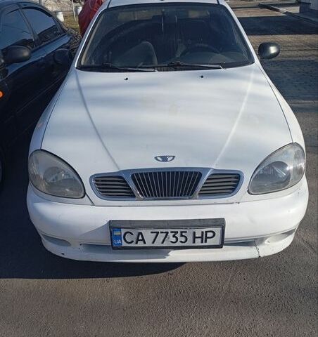 Белый Дэу Ланос, объемом двигателя 1.4 л и пробегом 283 тыс. км за 1500 $, фото 1 на Automoto.ua