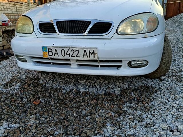 Белый Дэу Ланос, объемом двигателя 1.5 л и пробегом 276 тыс. км за 1000 $, фото 1 на Automoto.ua