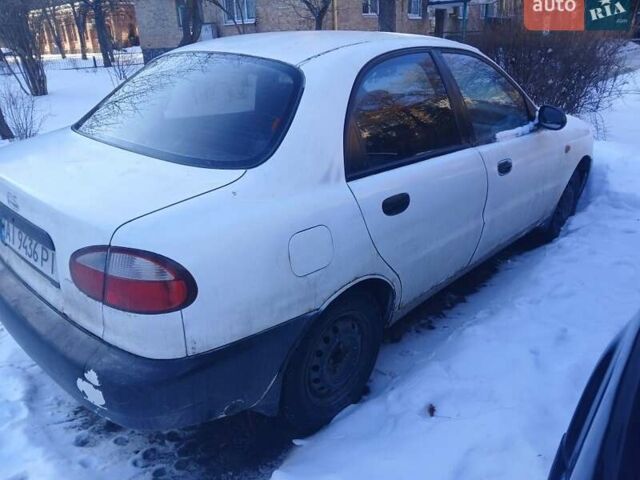 Білий Деу Ланос, об'ємом двигуна 1.5 л та пробігом 150 тис. км за 1100 $, фото 1 на Automoto.ua