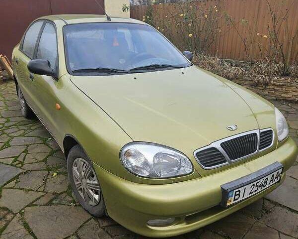 Белый Дэу Ланос, объемом двигателя 1.5 л и пробегом 125 тыс. км за 2400 $, фото 1 на Automoto.ua