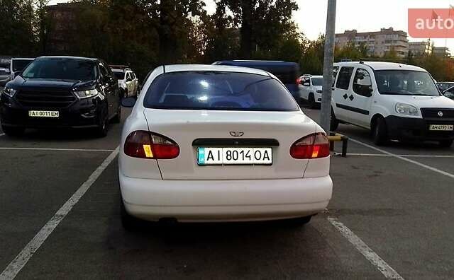 Білий Деу Ланос, об'ємом двигуна 1.5 л та пробігом 232 тис. км за 1950 $, фото 1 на Automoto.ua