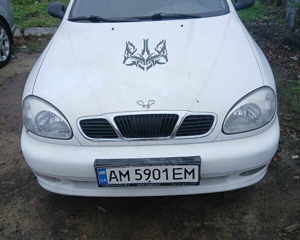 Білий Деу Ланос, об'ємом двигуна 1.5 л та пробігом 179 тис. км за 1700 $, фото 1 на Automoto.ua