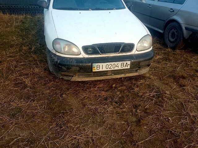 Білий Деу Ланос, об'ємом двигуна 1.6 л та пробігом 278 тис. км за 900 $, фото 1 на Automoto.ua