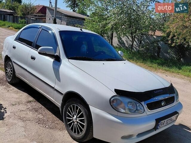 Белый Дэу Ланос, объемом двигателя 1.5 л и пробегом 92 тыс. км за 4100 $, фото 1 на Automoto.ua