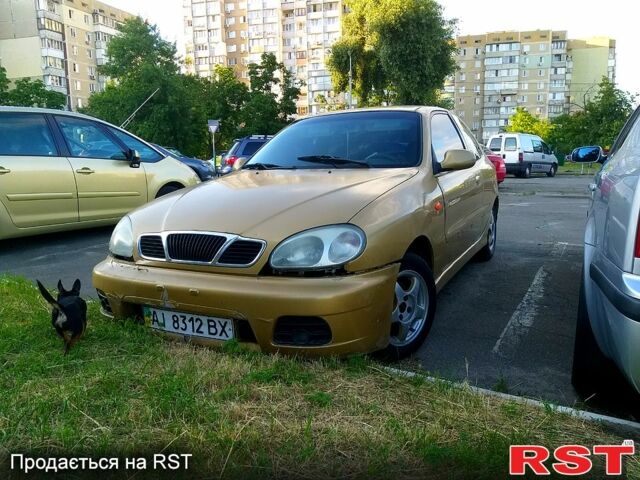 Бежевий Деу Ланос, об'ємом двигуна 1.6 л та пробігом 280 тис. км за 1500 $, фото 1 на Automoto.ua
