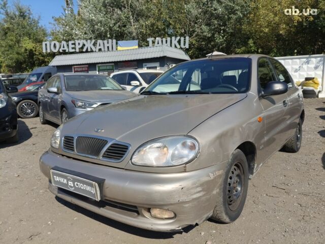 Бежевый Дэу Ланос, объемом двигателя 1.5 л и пробегом 150 тыс. км за 1500 $, фото 1 на Automoto.ua