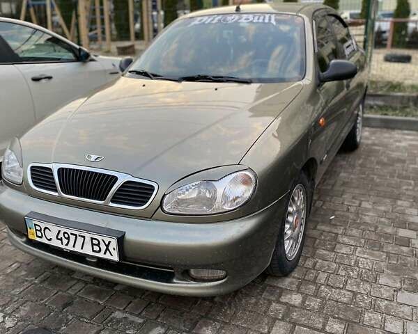 Бежевый Дэу Ланос, объемом двигателя 1.5 л и пробегом 278 тыс. км за 2500 $, фото 1 на Automoto.ua