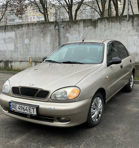 Бежевий Деу Ланос, об'ємом двигуна 1.6 л та пробігом 200 тис. км за 3000 $, фото 1 на Automoto.ua