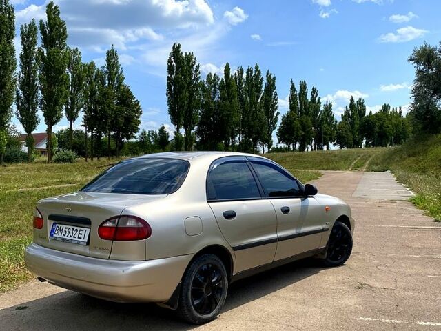 Бежевий Деу Ланос, об'ємом двигуна 1.6 л та пробігом 130 тис. км за 3300 $, фото 1 на Automoto.ua