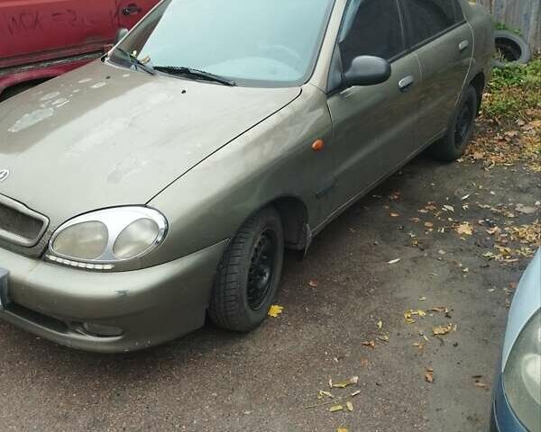 Бежевий Деу Ланос, об'ємом двигуна 1.5 л та пробігом 230 тис. км за 1700 $, фото 1 на Automoto.ua