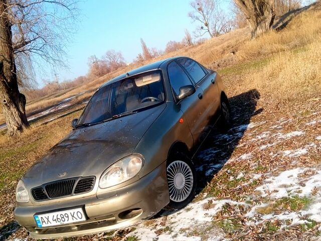 Бежевий Деу Ланос, об'ємом двигуна 1.6 л та пробігом 215 тис. км за 1650 $, фото 1 на Automoto.ua