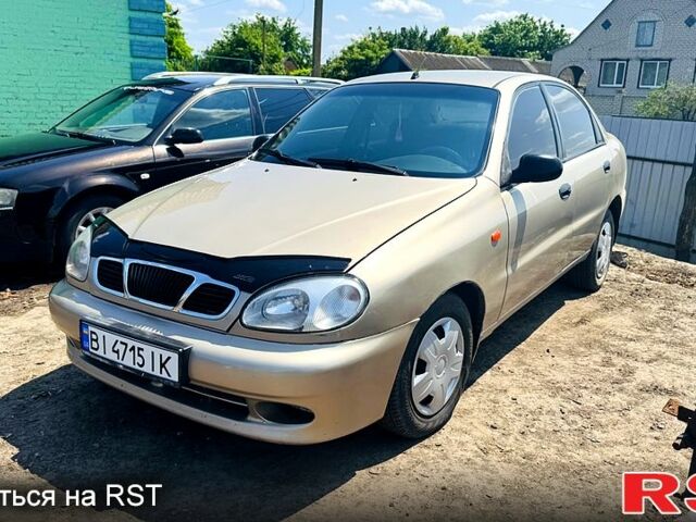 Бежевий Деу Ланос, об'ємом двигуна 1.5 л та пробігом 0 тис. км за 2200 $, фото 1 на Automoto.ua