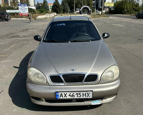 Бежевый Дэу Ланос, объемом двигателя 1.5 л и пробегом 183 тыс. км за 2300 $, фото 1 на Automoto.ua