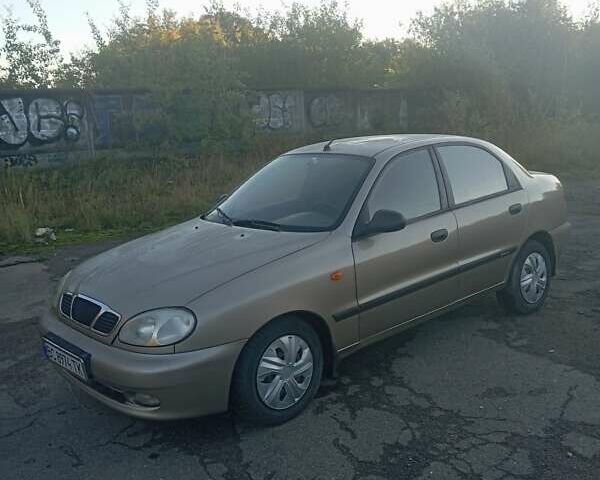 Бежевий Деу Ланос, об'ємом двигуна 1.6 л та пробігом 172 тис. км за 2250 $, фото 1 на Automoto.ua