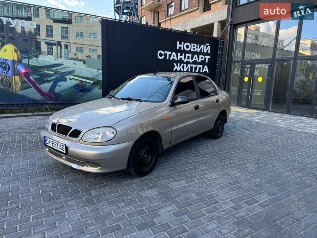 Бежевий Деу Ланос, об'ємом двигуна 1.5 л та пробігом 210 тис. км за 2200 $, фото 1 на Automoto.ua