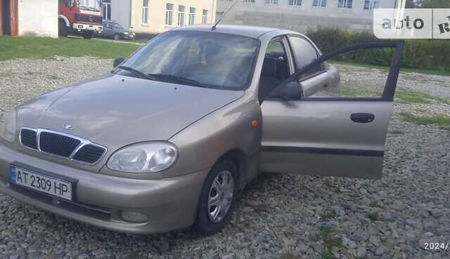 Бежевый Дэу Ланос, объемом двигателя 1.4 л и пробегом 130 тыс. км за 1590 $, фото 1 на Automoto.ua