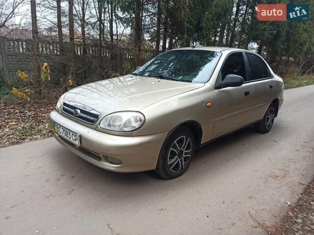 Бежевый Дэу Ланос, объемом двигателя 1.5 л и пробегом 198 тыс. км за 1850 $, фото 1 на Automoto.ua