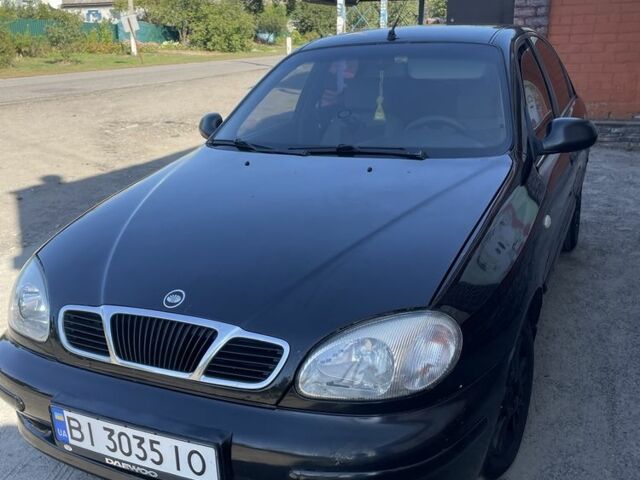 Чорний Деу Ланос, об'ємом двигуна 1.5 л та пробігом 220 тис. км за 2999 $, фото 1 на Automoto.ua