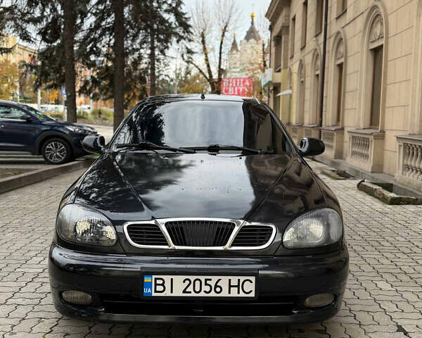 Деу Ланос 2009 у Запоріжжя на Automoto.ua Чорний Деу Ланос, об'ємом двигуна 1.6 л та пробігом 180 тис. км за 2650 $, фото 1 на Automoto.ua