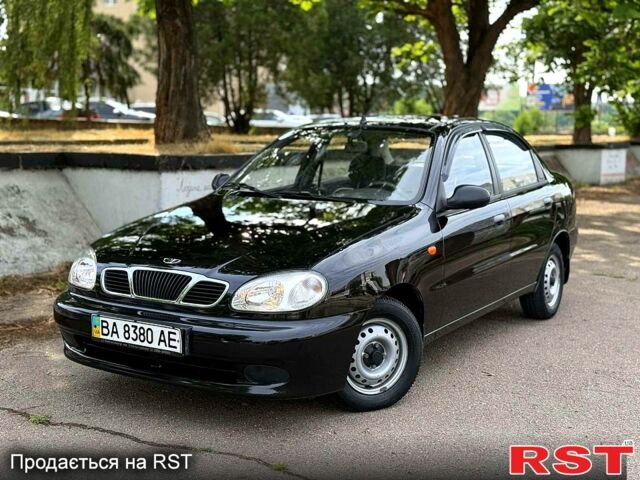 Черный Дэу Ланос, объемом двигателя 1.5 л и пробегом 58 тыс. км за 3700 $, фото 1 на Automoto.ua