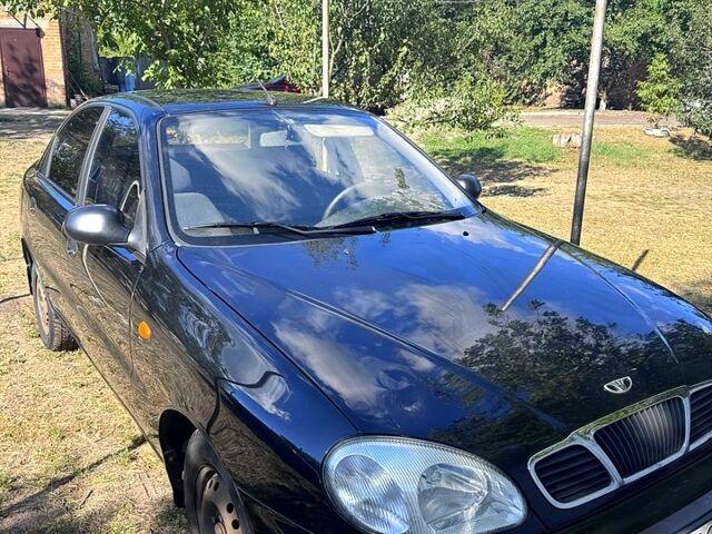 Черный Дэу Ланос, объемом двигателя 1.5 л и пробегом 190 тыс. км за 2199 $, фото 1 на Automoto.ua