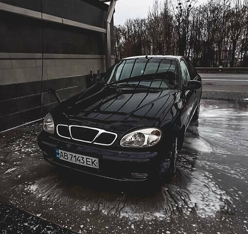 Черный Дэу Ланос, объемом двигателя 1.5 л и пробегом 234 тыс. км за 2300 $, фото 1 на Automoto.ua