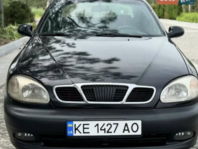 Черный Дэу Ланос, объемом двигателя 1.5 л и пробегом 233 тыс. км за 2200 $, фото 1 на Automoto.ua