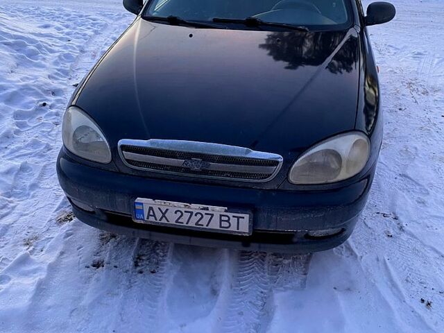 Чорний Деу Ланос, об'ємом двигуна 3.5 л та пробігом 222 тис. км за 2400 $, фото 1 на Automoto.ua