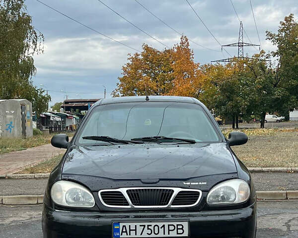Дэу Ланос 2007 в Краматорске на Automoto.ua Черный Дэу Ланос, объемом двигателя 1.5 л и пробегом 150 тыс. км за 2100 $, фото 1 на Automoto.ua