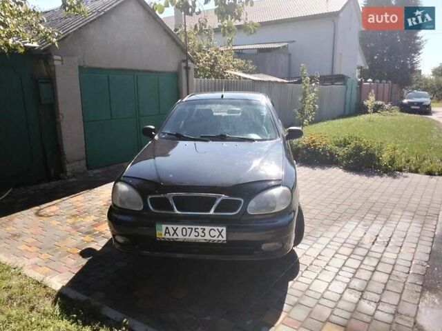 Чорний Деу Ланос, об'ємом двигуна 1.5 л та пробігом 255 тис. км за 2300 $, фото 1 на Automoto.ua