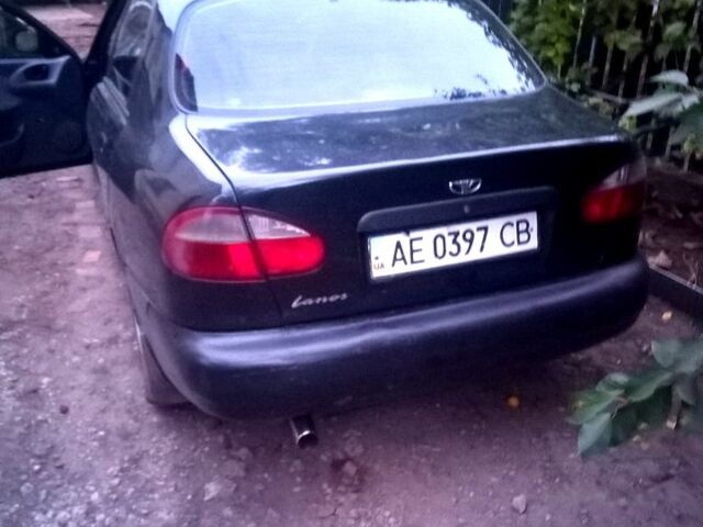 Черный Дэу Ланос, объемом двигателя 1.5 л и пробегом 110 тыс. км за 1780 $, фото 1 на Automoto.ua