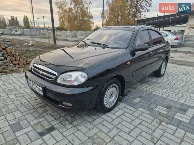 Деу Ланос 2007 у Новомосковске на Automoto.ua Чорний Деу Ланос, об'ємом двигуна 1.5 л та пробігом 252 тис. км за 2500 $, фото 1 на Automoto.ua