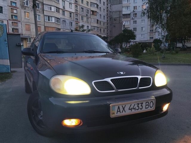 Чорний Деу Ланос, об'ємом двигуна 1.5 л та пробігом 261 тис. км за 2500 $, фото 1 на Automoto.ua