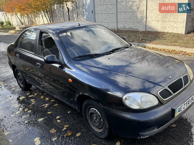 Чорний Деу Ланос, об'ємом двигуна 1.5 л та пробігом 253 тис. км за 2200 $, фото 1 на Automoto.ua