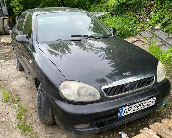 Черный Дэу Ланос, объемом двигателя 0 л и пробегом 250 тыс. км за 2000 $, фото 1 на Automoto.ua