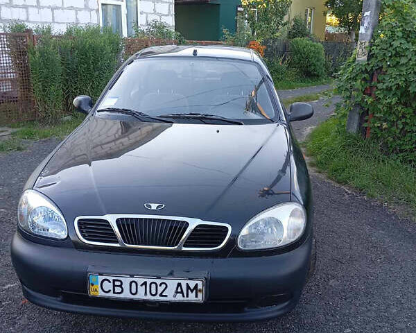 Дэу Ланос 2008 в Чернигове на Automoto.ua Черный Дэу Ланос, объемом двигателя 1.5 л и пробегом 152 тыс. км за 1999 $, фото 1 на Automoto.ua