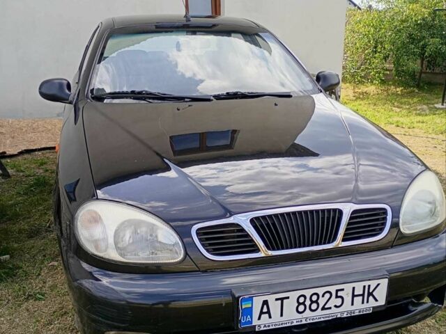 Черный Дэу Ланос, объемом двигателя 1.5 л и пробегом 171 тыс. км за 1600 $, фото 1 на Automoto.ua