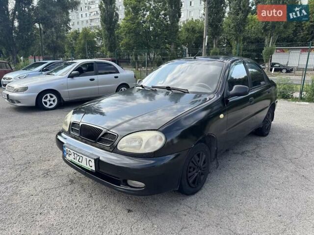 Черный Дэу Ланос, объемом двигателя 1.5 л и пробегом 274 тыс. км за 2250 $, фото 1 на Automoto.ua