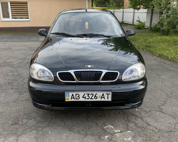 Черный Дэу Ланос, объемом двигателя 1.39 л и пробегом 88 тыс. км за 2700 $, фото 1 на Automoto.ua