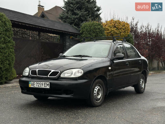 Черный Дэу Ланос, объемом двигателя 1.5 л и пробегом 267 тыс. км за 1499 $, фото 1 на Automoto.ua