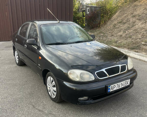 Чорний Деу Ланос, об'ємом двигуна 1.5 л та пробігом 217 тис. км за 2200 $, фото 1 на Automoto.ua