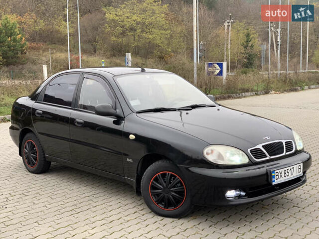 Чорний Деу Ланос, об'ємом двигуна 1.5 л та пробігом 180 тис. км за 2650 $, фото 1 на Automoto.ua
