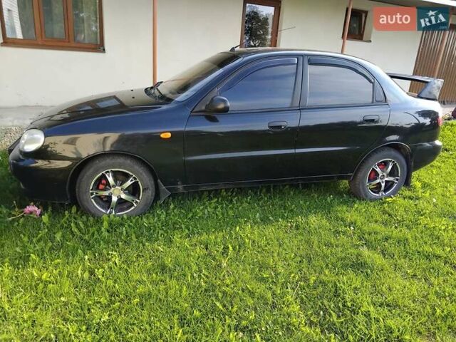 Деу Ланос 2008 у Львові на Automoto.ua Чорний Деу Ланос, об'ємом двигуна 1.4 л та пробігом 70 тис. км за 2500 $, фото 1 на Automoto.ua