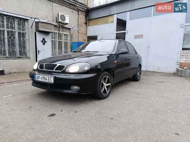Дэу Ланос 2008 в Запорожье на Automoto.ua Черный Дэу Ланос, объемом двигателя 1.5 л и пробегом 159 тыс. км за 3399 $, фото 1 на Automoto.ua