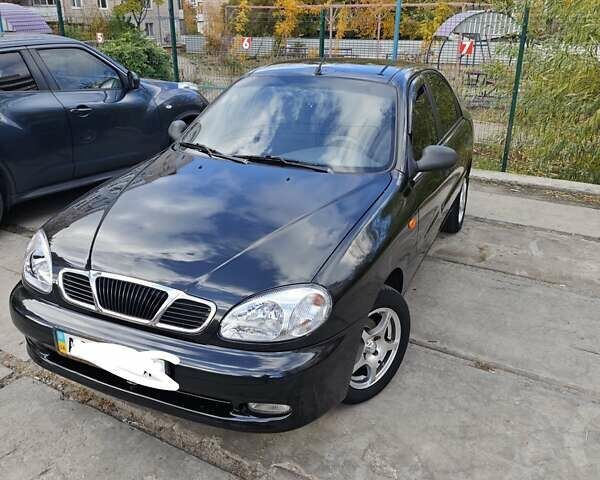 Деу Ланос 2008 у Запоріжжя на Automoto.ua Чорний Деу Ланос, об'ємом двигуна 1.5 л та пробігом 187 тис. км за 2350 $, фото 1 на Automoto.ua